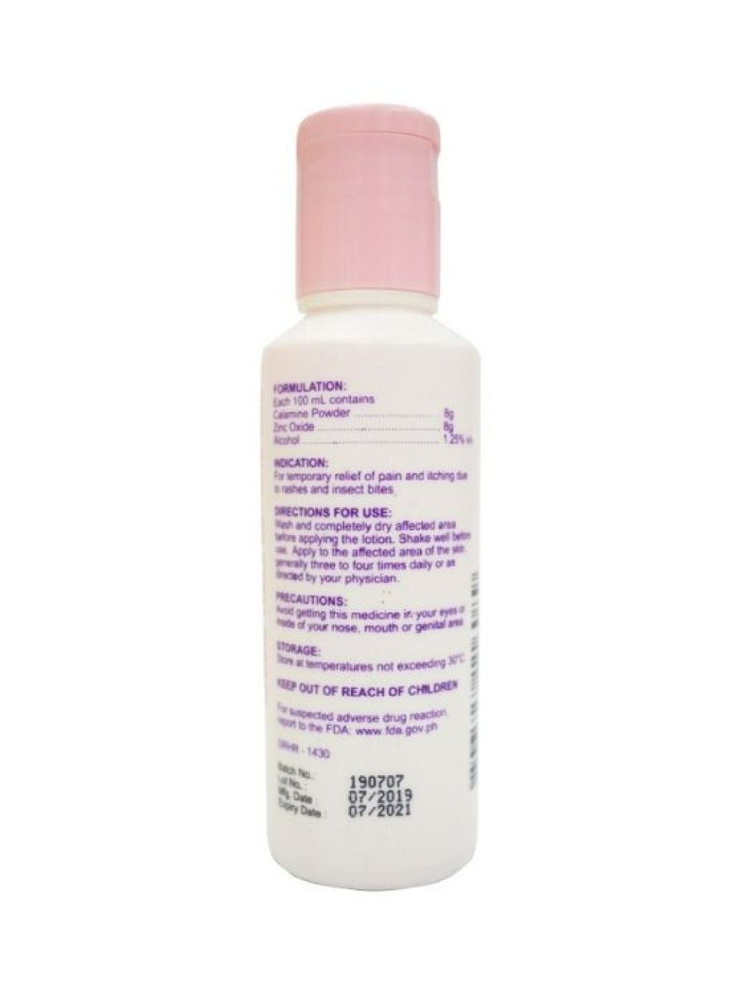 Dermaid Calamine + Zinc Oxide (60ml) edamama